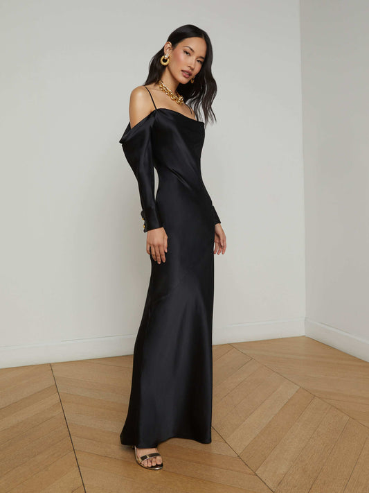 Melly Silk Gown